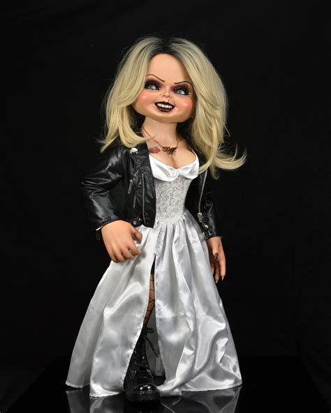 bride of chucky tiffany life-size replica by neca stores|bride of chucky neca.